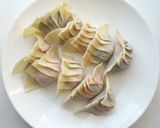 ちぢみほうれん草餃子作り方5写真