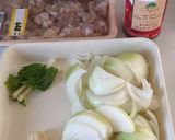 もつ鍋用モツ肉でモツのトマト煮込み作り方1写真