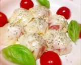 イタリア〜ン♪な焼き小籠包♡おつまみ餃子作り方8写真