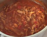 もつ鍋用モツ肉でモツのトマト煮込み作り方4写真