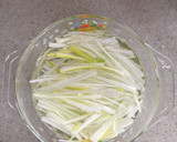 ザーサイとササミの中華和え作り方1写真