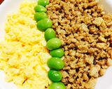 ♡鶏そぼろの二色丼♡作り方8写真