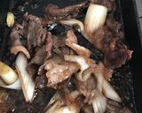 とろ〜り卵のあんかけ甘辛☆肉うどん作り方1写真