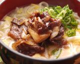とろ〜り卵のあんかけ甘辛☆肉うどん作り方6写真