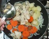 鶏むね肉のクリーム煮♪マヨネーズ＋牛乳で作り方8写真