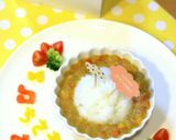 1歳のお誕生日プレート作り方6写真