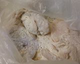 アンコウの米粉揚げ。作り方2写真