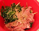 挑戦！ハムと豆苗の栄養サラダ！作り方1写真