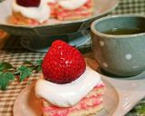 アラレちゃんマンモスイチゴショートケーキ作り方18写真
