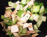 野菜を食べよう！簡単すぎる青菜炒め作り方3写真