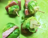 簡単☆芽キャベツとベーコンのピンチョス風作り方6写真