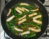 冷凍イカとピーマンの棒々鶏ソース炒めもの作り方8写真