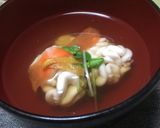 真ダチ(真鱈の白子)の煮物椀作り方4写真