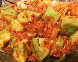 アボカドキムチ牛丼作り方3写真