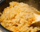 カニ風味満載な炊き込みご飯作り方8写真