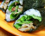 子どもむけ細巻き*ウインナーと肉の２種作り方6写真