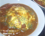 残りのカレーで♪とろとろチーズオムカレー作り方6写真