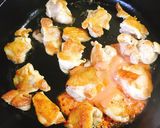 お弁当に☆鶏もも肉のケチャマヨカレー炒め作り方5写真