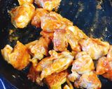 お弁当に☆鶏もも肉のケチャマヨカレー炒め作り方6写真