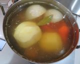 ポトフの残りで塩豚カレー作り方1写真