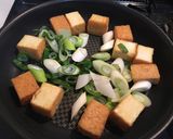 ☆簡単☆厚揚げとネギのめんつゆ炒め作り方4写真