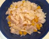 朝食に！レンジでずぼらチーズリゾット風作り方3写真