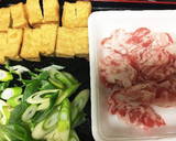 豚肉とネギと厚揚げの味噌炒め作り方1写真