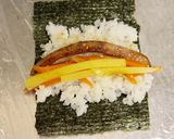 韓国風ミニ海苔巻き★コマキンパ作り方6写真