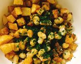 節分に！大豆ちくわじゃがいもで青のり揚げ作り方4写真
