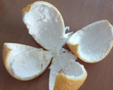 実はまんまる♪固い八朔の皮の剥き方作り方1写真