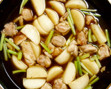 鶏とかぶの炒め煮＊ゆずあんかけ作り方5写真