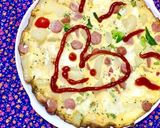 時短10分で♬春のお花畑のようなオムレツ作り方7写真