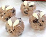 赤飯おこわ　うさぎおにぎり作り方7写真
