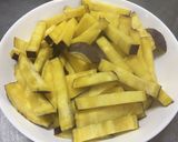 さつまいもの甘じょっぱ炒め作り方2写真
