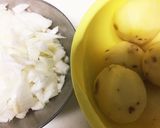 カレー風味の肉じゃが作り方1写真