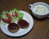 簡単・寒天入り豆乳スープ作り方5写真