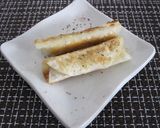 餃子の皮で焼きバナナ作り方7写真