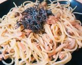 簡単美味しい塩焼昆布しめじパスタ作り方6写真