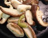 椎茸ワサビ醤油炒め作り方2写真