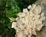菜の花とほうれん草の豆腐胡麻和え作り方5写真
