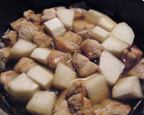 豚肉と大根の酒蒸し キムチ風味作り方3写真