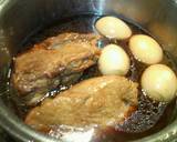 調味料２つだけ～簡単♬煮豚と味付卵作り方6写真