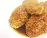 簡単！和風鶏つくねハンバーグ♡作り方6写真