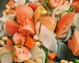 ヘルシー⭐チーズinロールキャベツ風♪作り方5写真