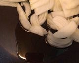 簡単な味噌風味なサンチュ巻き豚肉作り方5写真