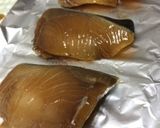 鰤の漬け焼き準備と焼き〜(o˘◡˘o)♡作り方11写真
