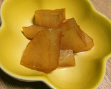 豚の角煮の残りで♪圧力鍋5分☆大根の煮物作り方5写真