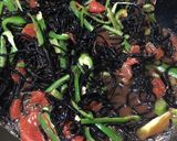 お弁当にも便利！ひじきとトマトの炒め煮。作り方3写真