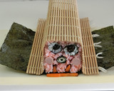 節分＊鬼の飾り巻き寿司ケーキ＊恵方巻き作り方12写真