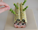 節分＊鬼の飾り巻き寿司ケーキ＊恵方巻き作り方15写真
